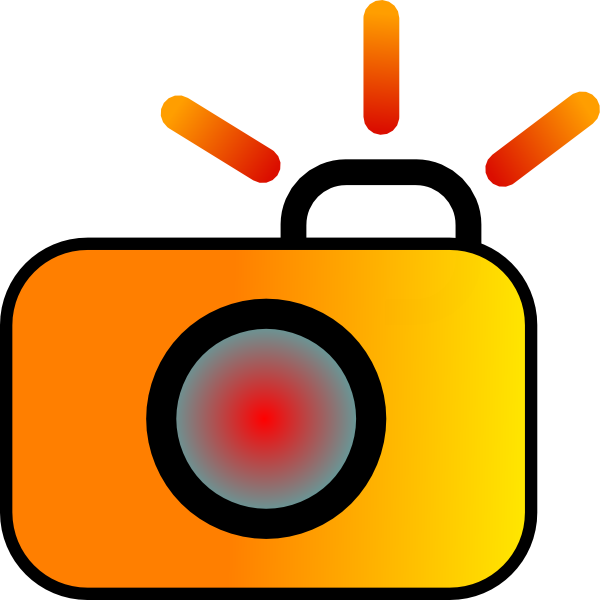 Photos Clipart Hd Camera - Camera Clip Art (600x600), Png Download