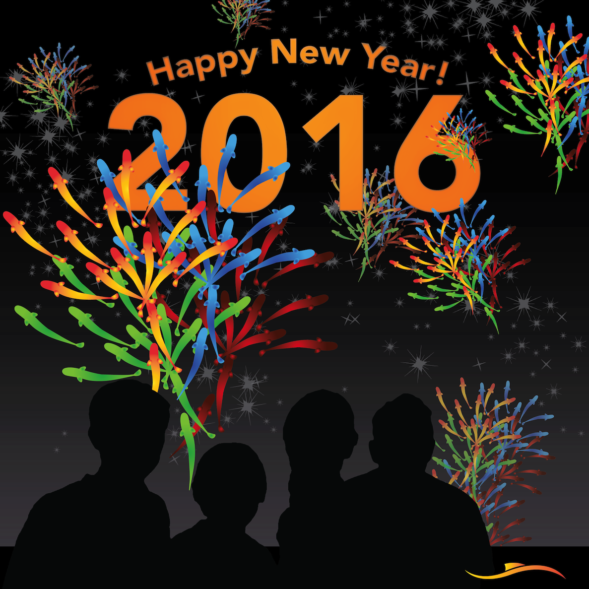 Happy New Year - Northern Pikeminnow (1187x1187), Png Download