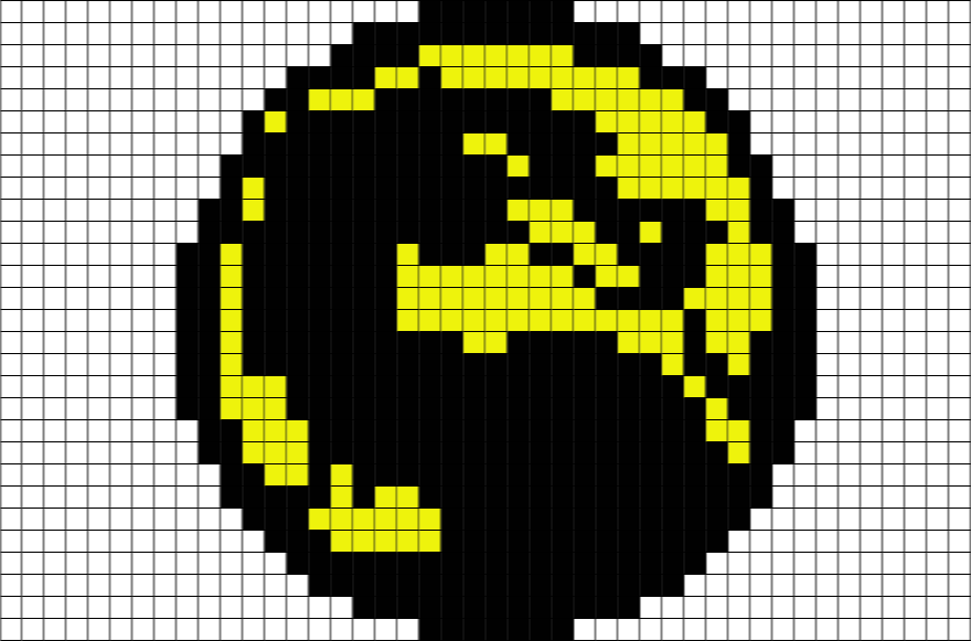 Пиксель Арт Мортал Комбат (880x581), Png Download