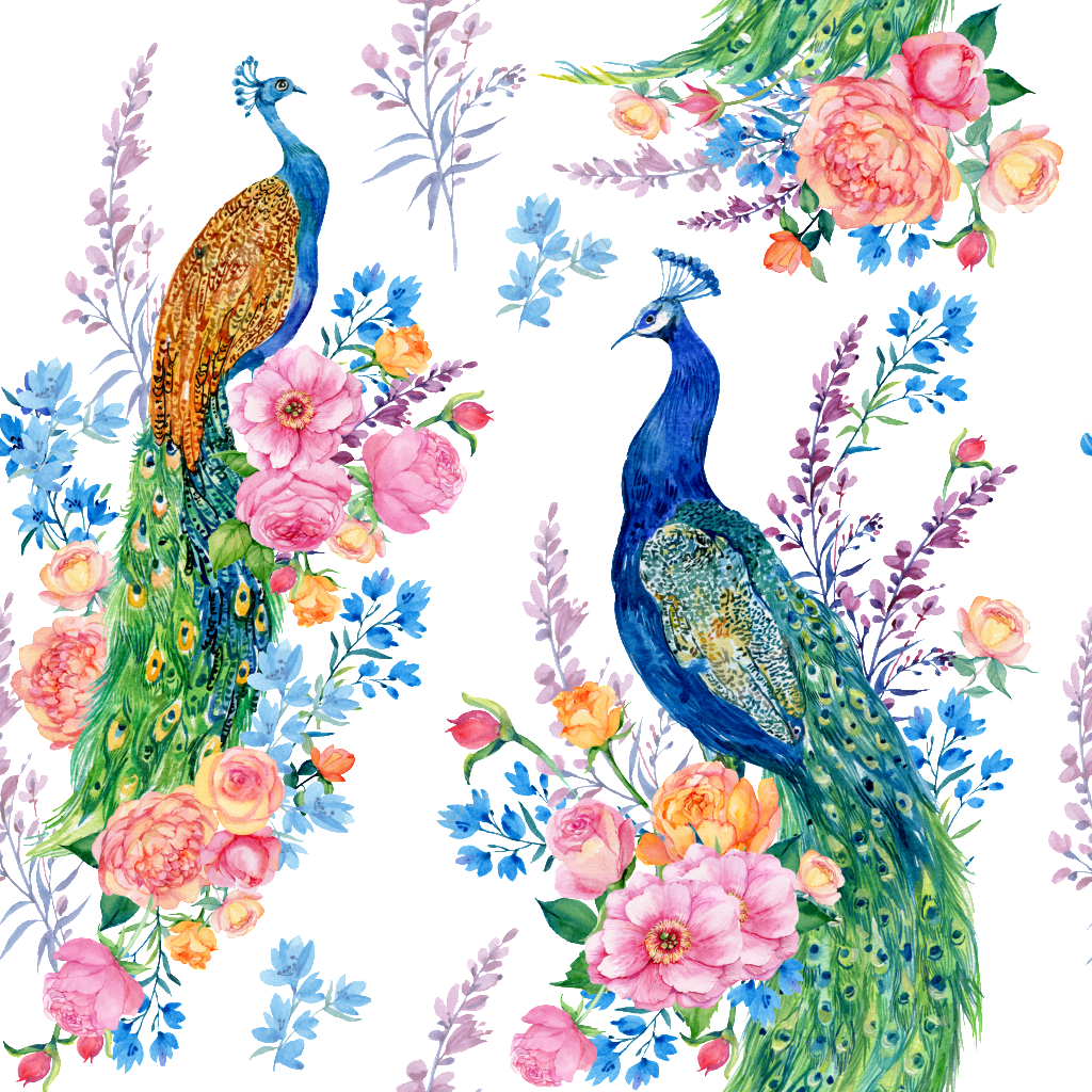 Hand Painted High Cold Peacock Png Transparent - Hübsch Als Pfau-gold Punktiert Beige Throw-kissen Kissen (1024x1024), Png Download