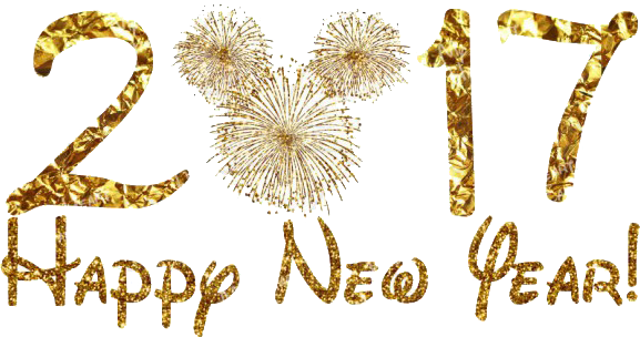 Download Gold Png Transparentpng Happy New Year 2017 Disney Full Size Png Image Pngkit