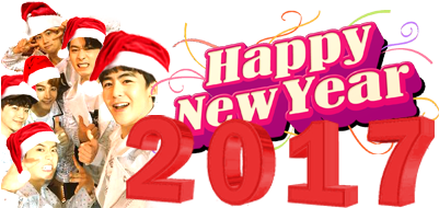Happy New Year With 2pm ~ ♥ - Christmas (400x400), Png Download