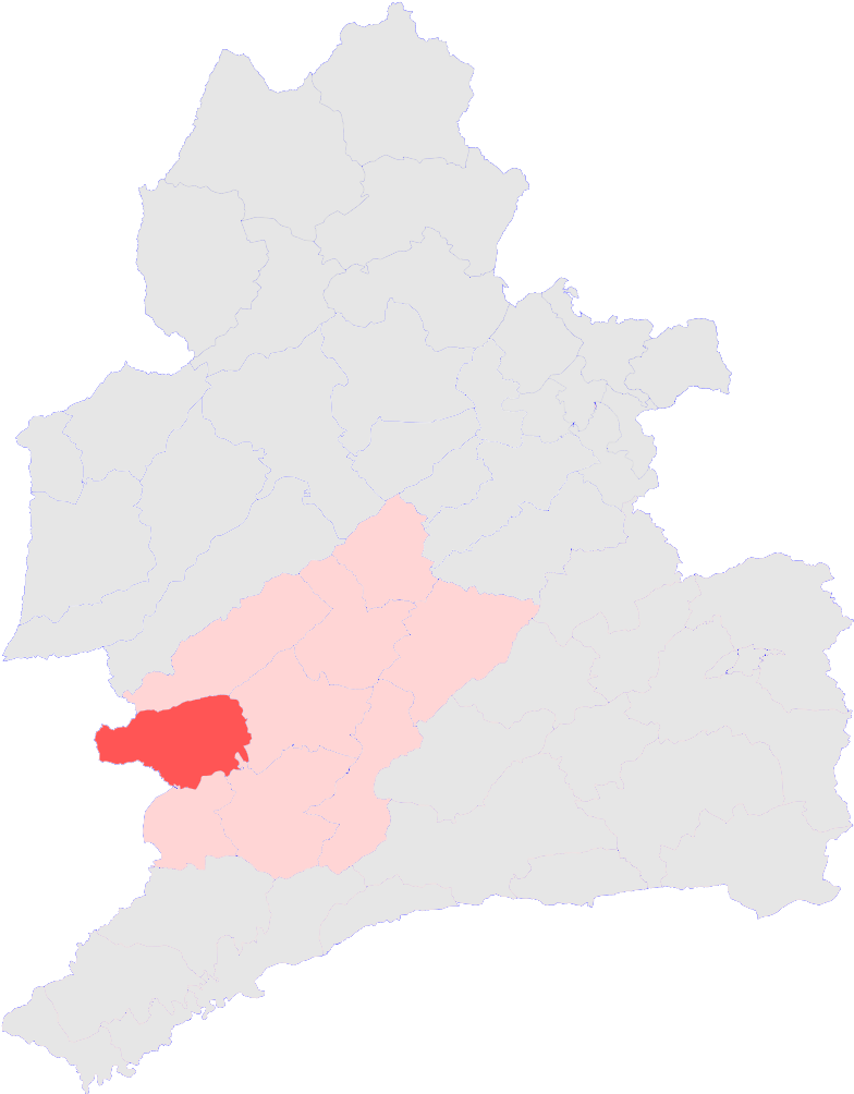 File - 德宏底图位置图-陇把镇 - Svg - Zhangfengzhen (827x1024), Png Download