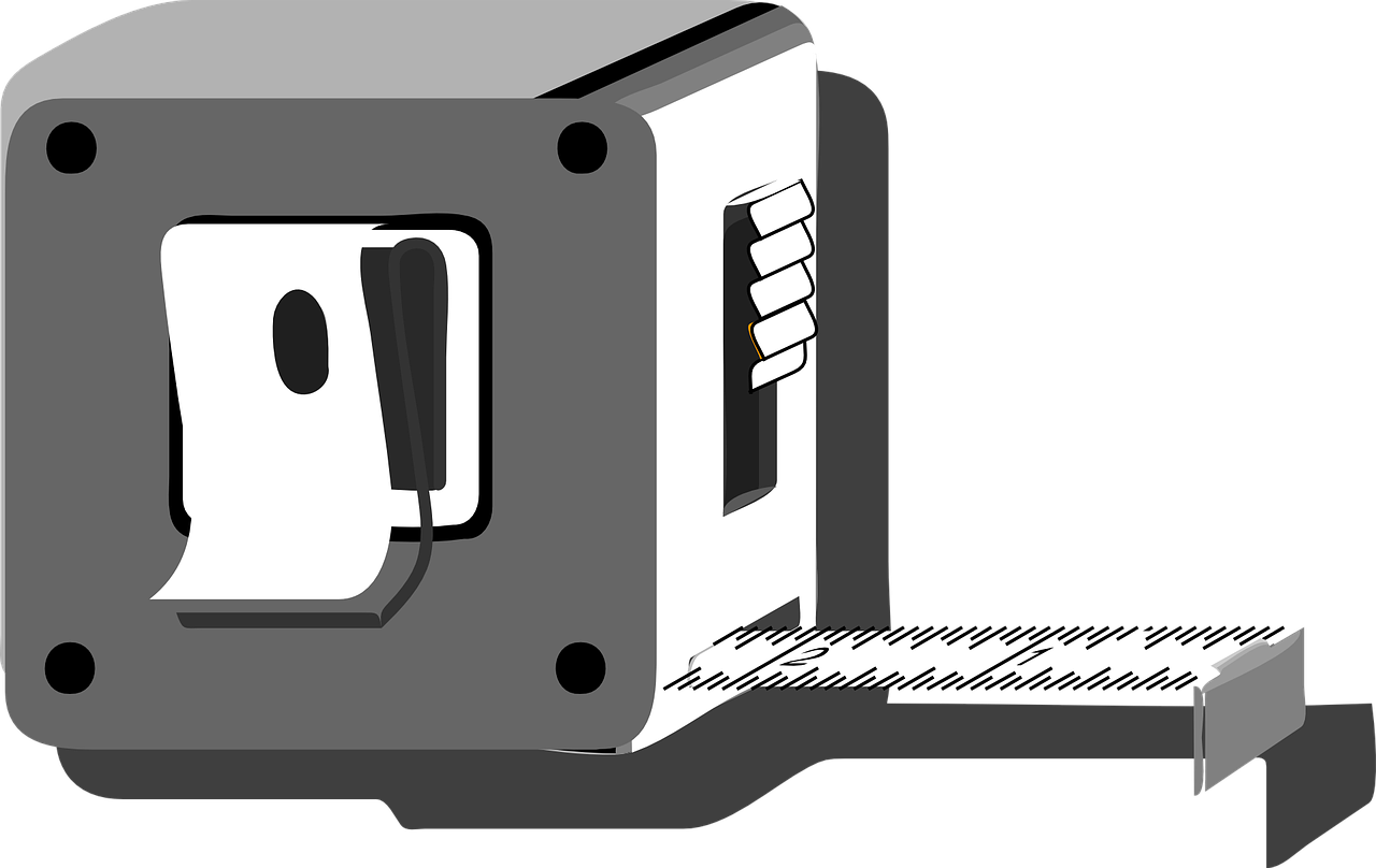 Measuring Tape,tape Vector - Black Tape Measure Graphic Transparent (1280x808), Png Download
