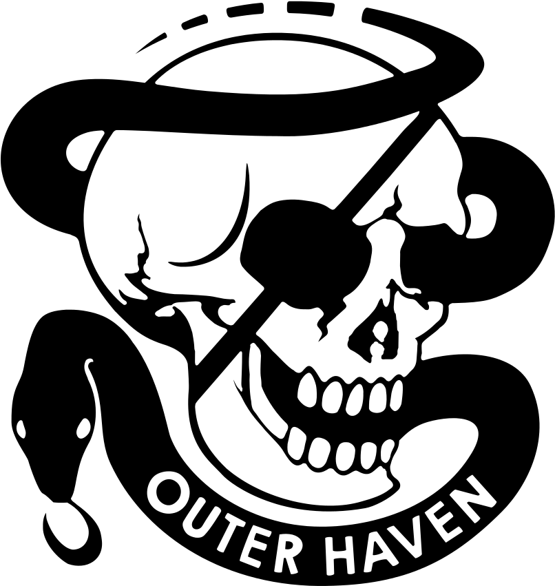 Metal Gear Solid 4- Beauty And The Beast Unit - Outer Haven Logo Mgs4 (1000x1000), Png Download