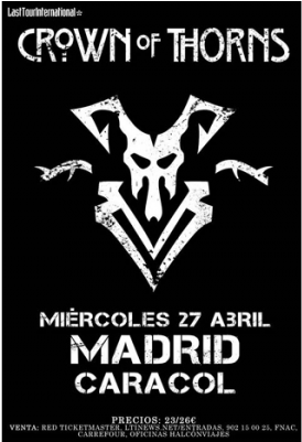 Crown Of Thorns Madrid Show - Caritas Geneve (600x400), Png Download