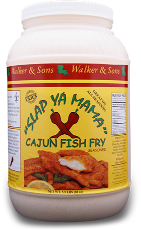 Slap Ya Mama Cajun Fish Fry - 12 Oz Box (480x480), Png Download
