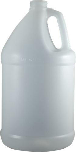 1 Gallon Natural Hdpe Plastic Jug - 1 Gallon Container (250x500), Png Download