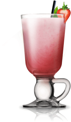 Tropical Stawberry - Juice - Smoothie - Nonalcoholic - Utopia Tableware Utopia Base Handled Irish Coffee 28cl (300x540), Png Download