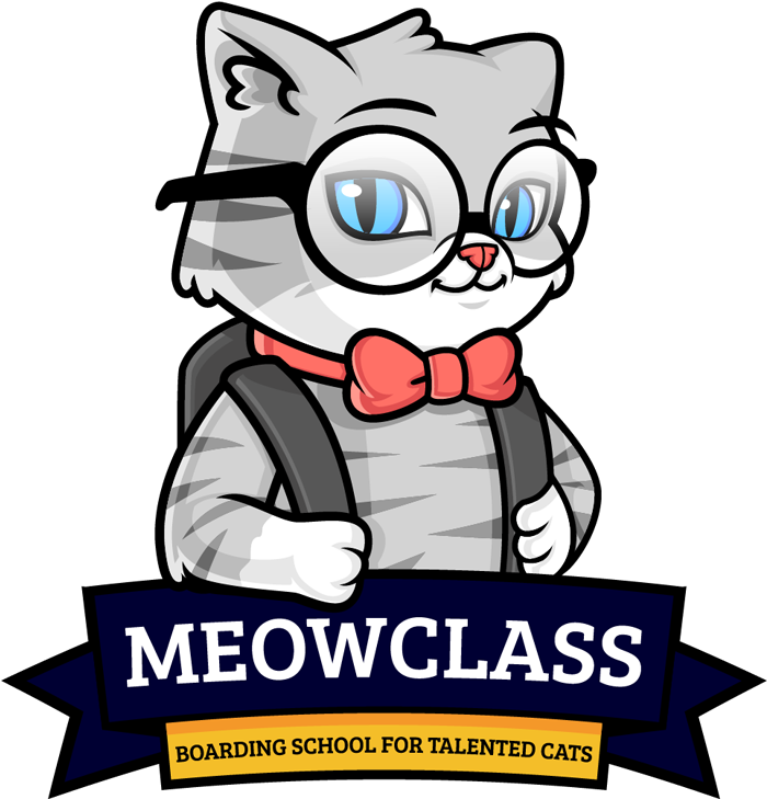 Cat Mascot Logo Png (700x846), Png Download