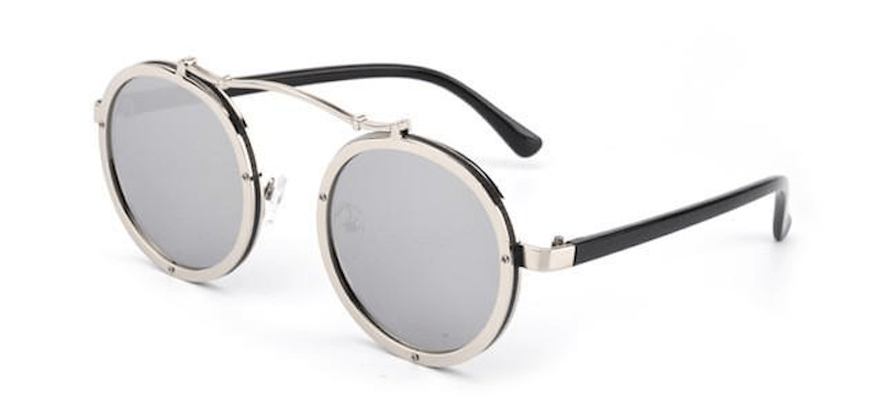 Steampunk Sunglasses - Retro Round Steampunk Sunglasses Men Vintage Accessories (800x800), Png Download