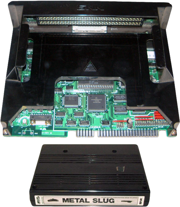 Artcade - It - Metal Slug - Super Vehicle-001 - Pcb - Neo Geo Mvs (612x696), Png Download