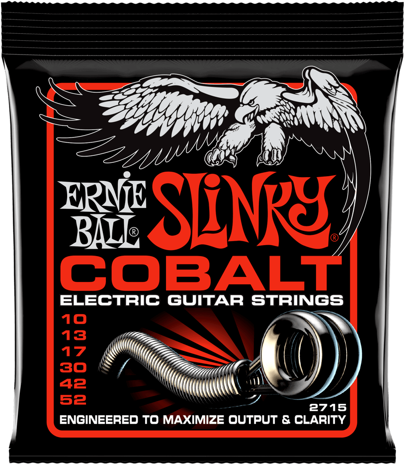 Ernie Ball 2715 Cobalt Skinny Top/heavy Bottom Electric - Ernie Ball 7 String Skinny Top Heavy Bottom (1000x1000), Png Download