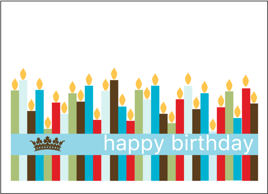 So Many Candles Birthday Card Set (1000x1429), Png Download