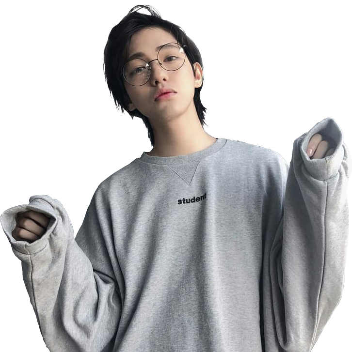 Japanese Ulzzang Korean Sticker Alexis Png Japanese - Ulzzang (726x727), Png Download