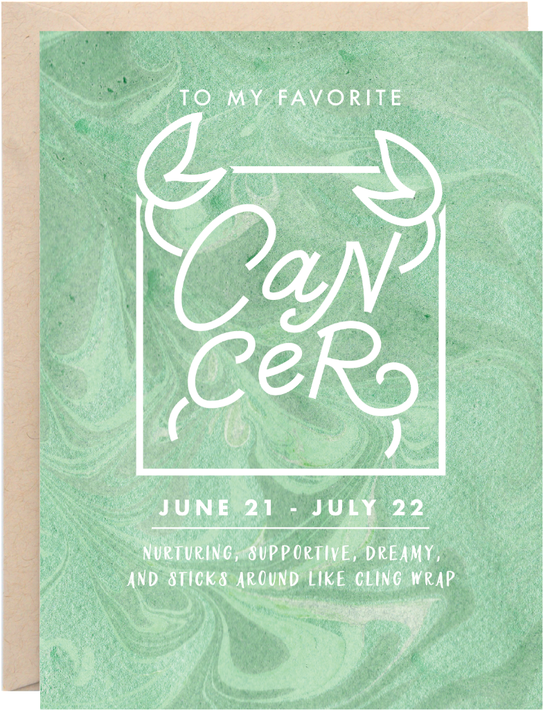 Cancer Birthday Card - Birthday (1024x1024), Png Download