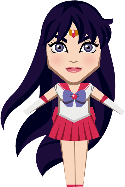 Sailor Mars - Download (769x1005), Png Download