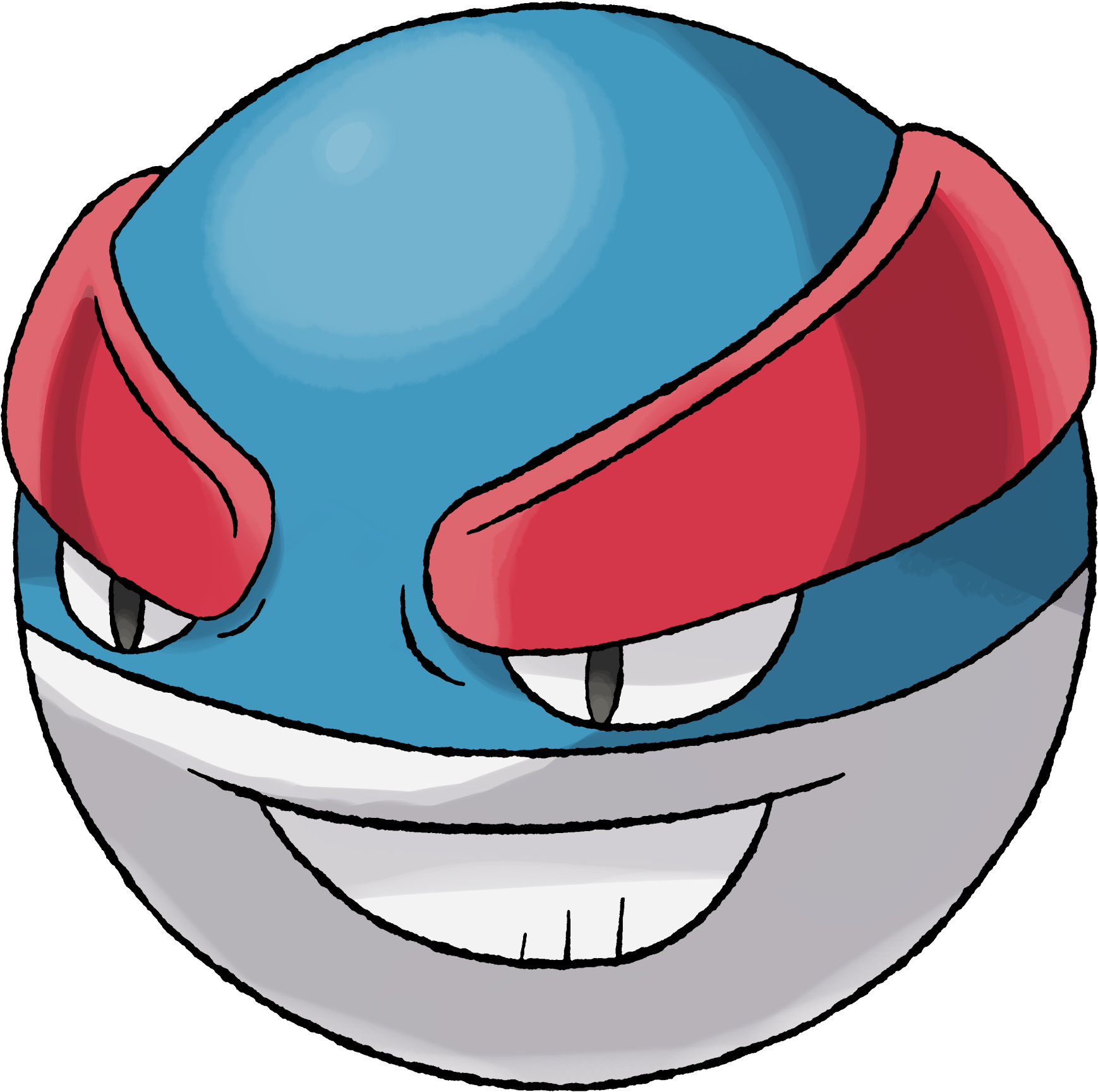 Img 1243 - Pokemon Electrode Mega Evolution (1800x1800), Png Download