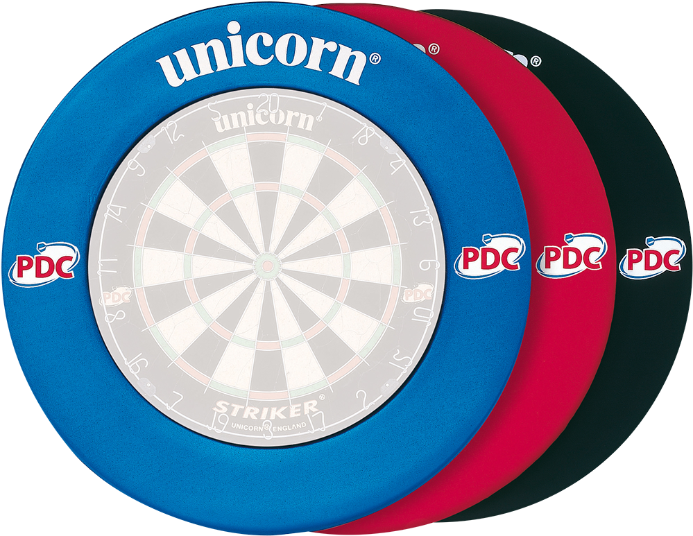 Striker Dartboard Surround - Unicorn Home Striker Dart Board (1099x843), Png Download