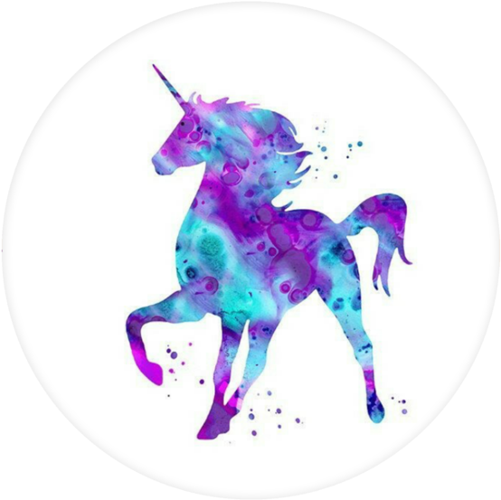 Unicorn Pop Grip - Unicorn A Totem Animals (580x580), Png Download