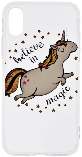 Cosy Θήκη Flying Unicorn - Sheldon Believe In Magic Quote Shower Curtain Zoomie (600x600), Png Download