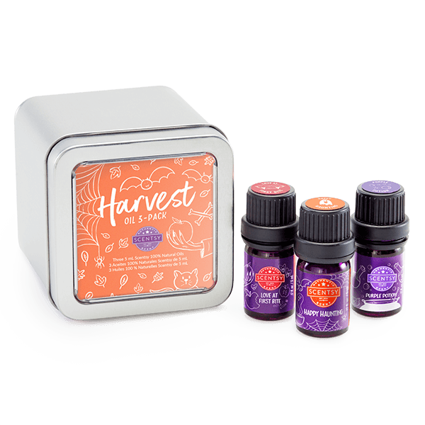 Harvest Oil 3 Pack - Scentsy Holiday Oil 3 Pack (600x600), Png Download