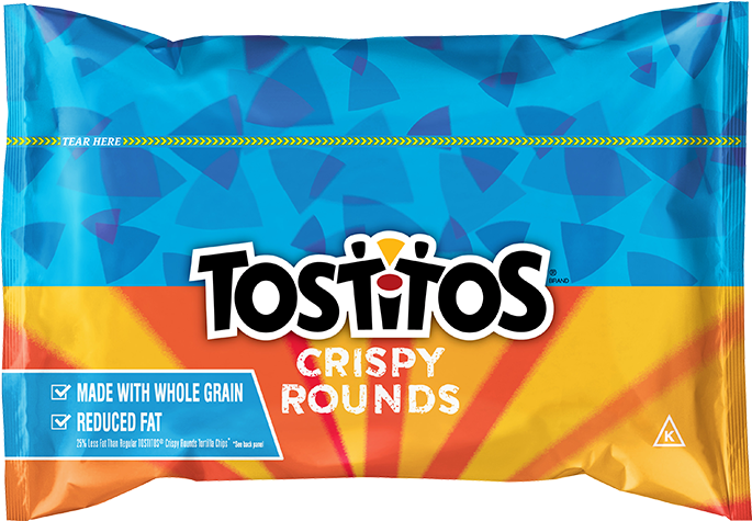Tostitos® - Tostitos Bite Size Rounds Tortilla Chips (691x800), Png Download