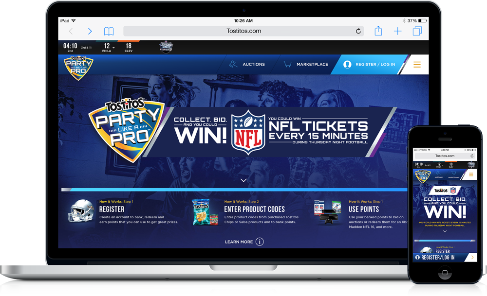 Check Out Tostitos - National Football League Kickoff Game (1000x609), Png Download