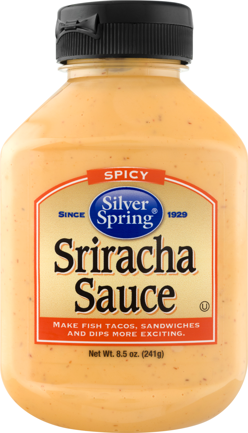 Silver Spring Spicy Sriracha Sauce, 8.5 Oz (pack Of (1800x1800), Png Download