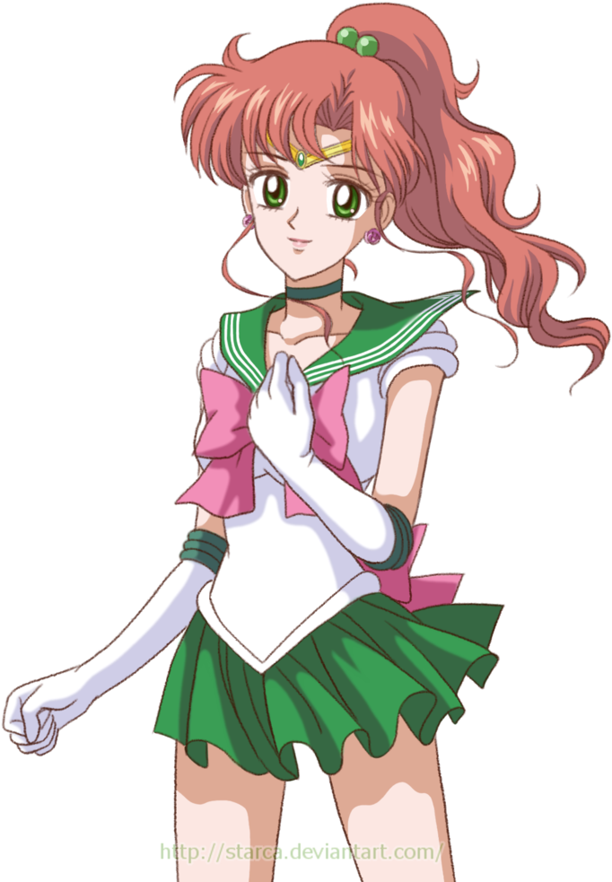 Anyways, Since I'm Really Lame, I Named My Marimo Makoto, - Sailor Moon Characters Jupiter (808x989), Png Download
