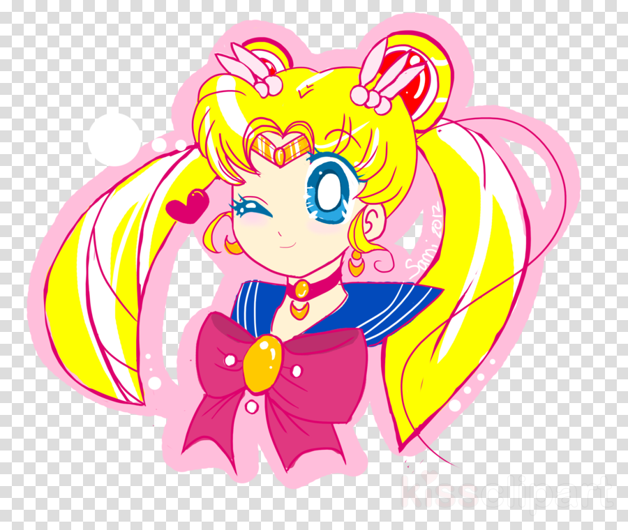 Chibiusa Clipart Chibiusa Sailor Jupiter Sailor Venus - Sailor Moon Fan Art Png (900x760), Png Download