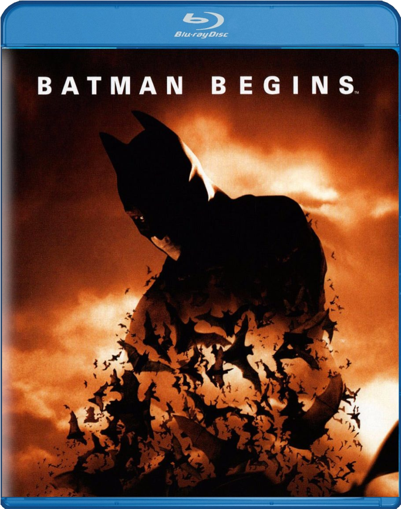 Blu-ray Batman Begins (1000x1000), Png Download