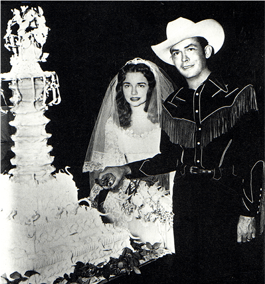 Photo Of Hank Williams And Billie Jean Williams On - Billie Jean Williams (836x557), Png Download