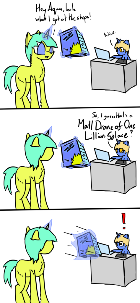 Aquaholicsanonymous, Box, Computer, Derpibooru Exclusive, (474x1024), Png Download