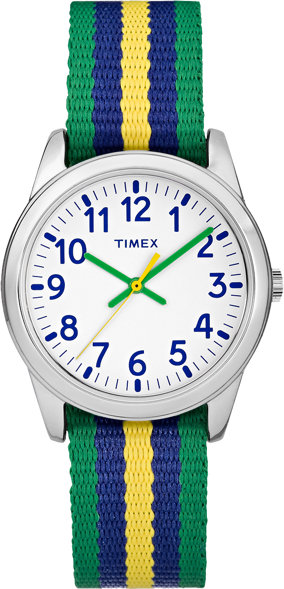 Kids Analog 30mm Nylon Strap Watch - Watch Kids Analog (1000x1200), Png Download