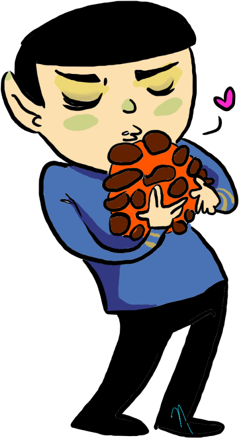 Chibi Spock And Tribbles Fanart By Fuqspace (1280x960), Png Download