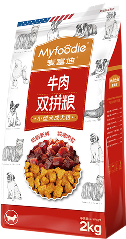 Mai Fudi Beef Double Fight Dog Food Teddy Small Dog - Poodle (800x800), Png Download