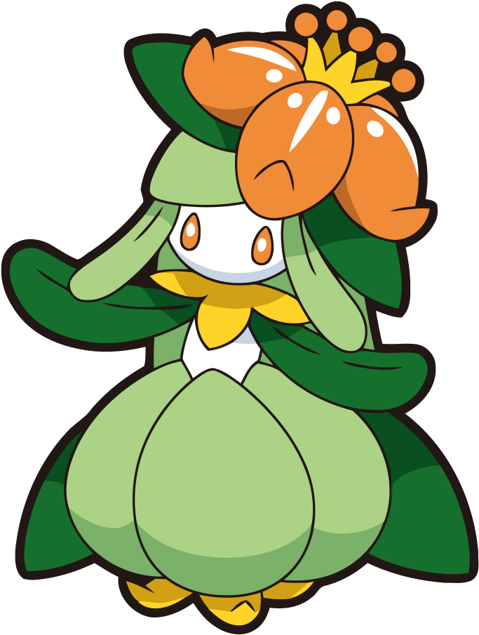 549lilligant Bw Anime - Lilligant Pokemon (703x918), Png Download