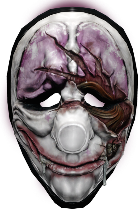 Gained From Looking Upon This Horror - Payday 2 Risen Houston Mask (462x689), Png Download