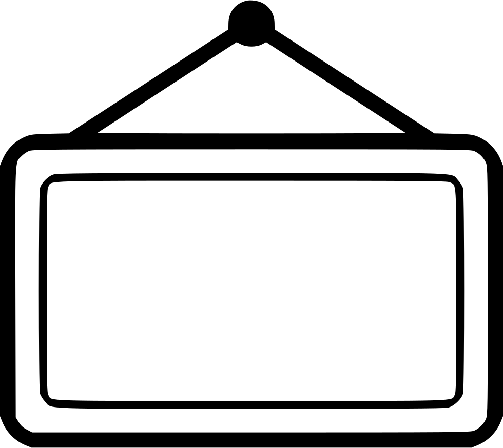 Signboard Comments - Signboard Png (980x874), Png Download