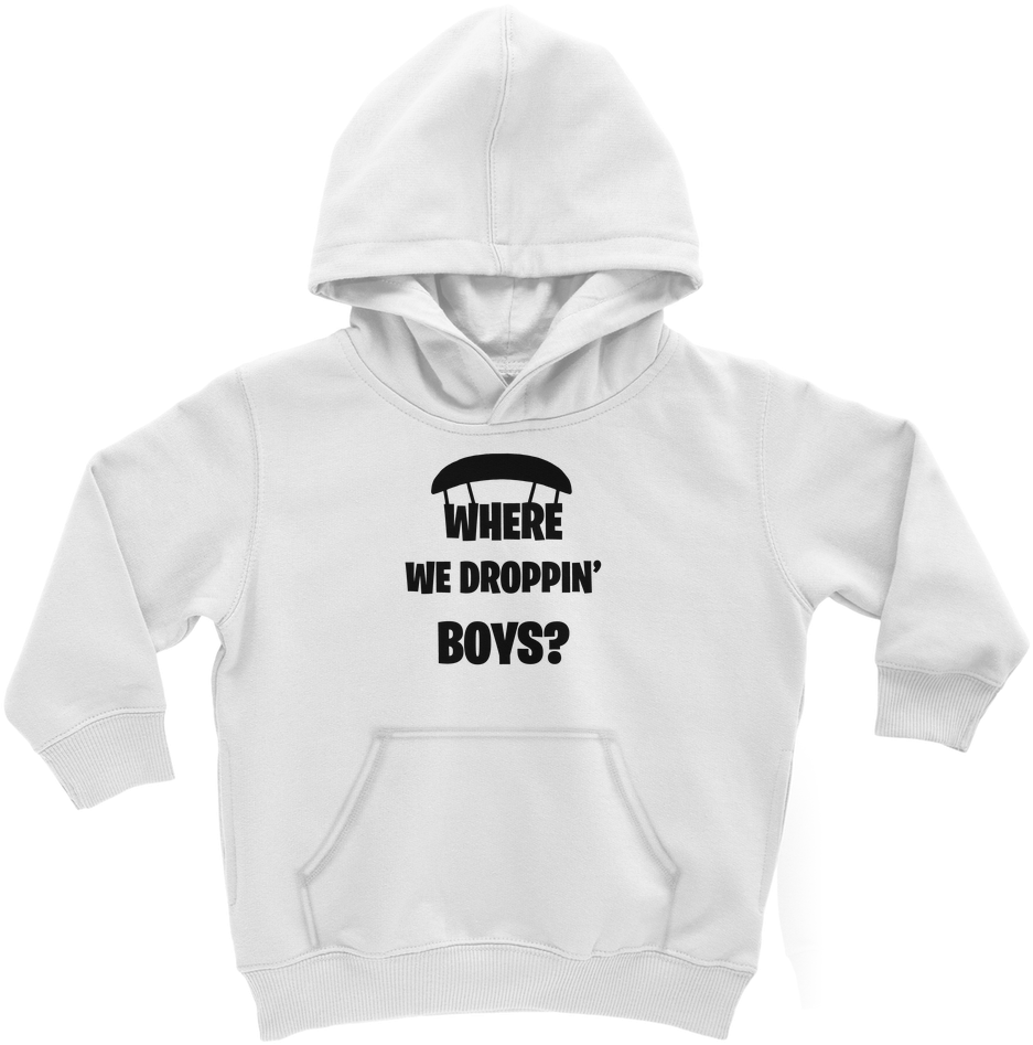 Where We Droppin Boys Youth Hoodie - Novorossiya Coat Of Arms Kids Hoodie - White/4 Year (1024x1024), Png Download