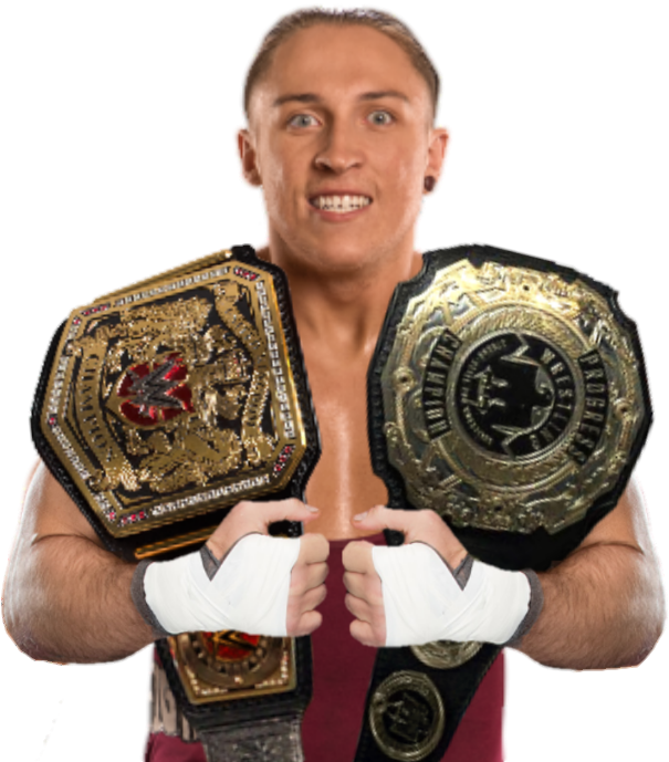 Pete Dunne Progress And Uk Champion (607x708), Png Download