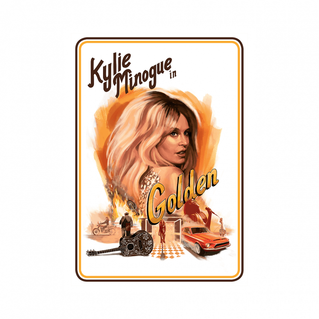 Golden Tour Poster - Kylie Minogue Golden Tour Poster (1050x1050), Png Download