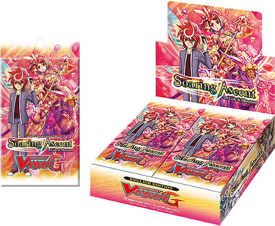 G Booster Set - Cardfight Vanguard Tcg Soaring Ascent Of Gale (618x578), Png Download