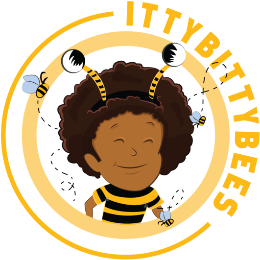 Ittybittybees - Child (600x582), Png Download
