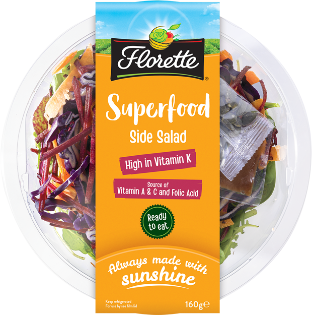 Following The Success Of Its Superfood Salad Bag Product, - Salad Box Florette (620x625), Png Download