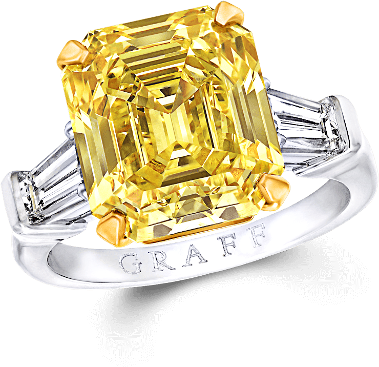 Kate Grigorieva's Engagement Ring With A - Sophie By Sophie Emerald-cut Ring (2000x2000), Png Download