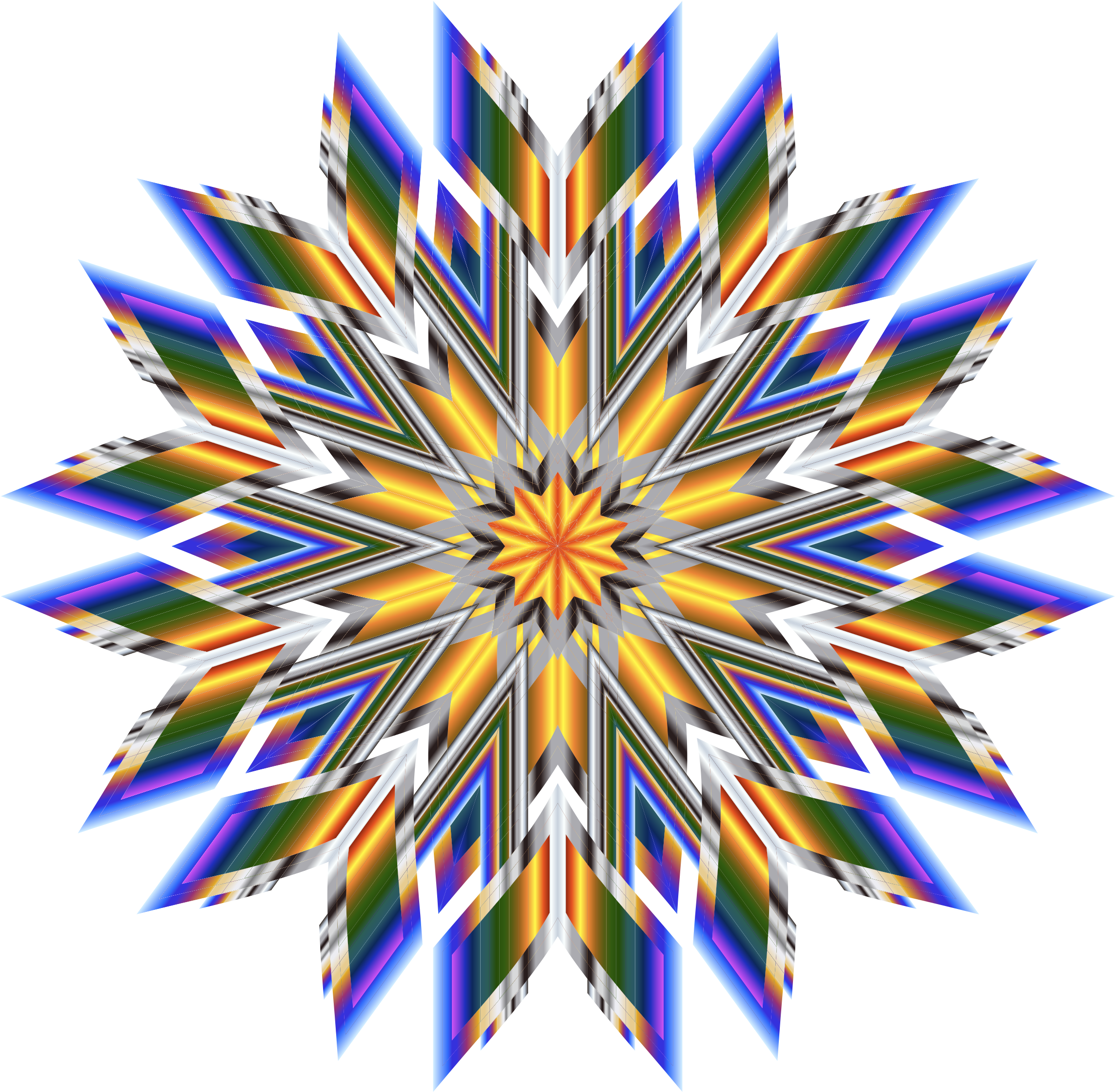 This Free Icons Png Design Of Colorful Mandala 1 (2400x2352), Png Download