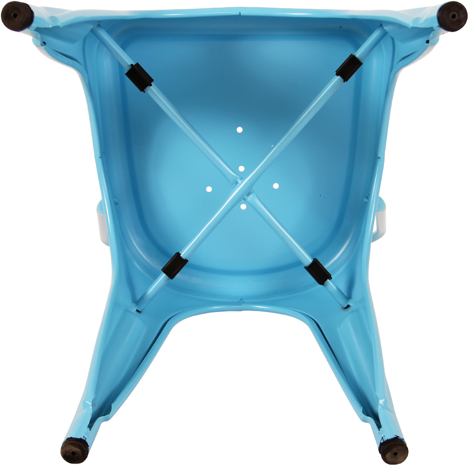 The Product Is Already In The Wishlist Browse Wishlist - Tolix Chair Top View (1000x1000), Png Download