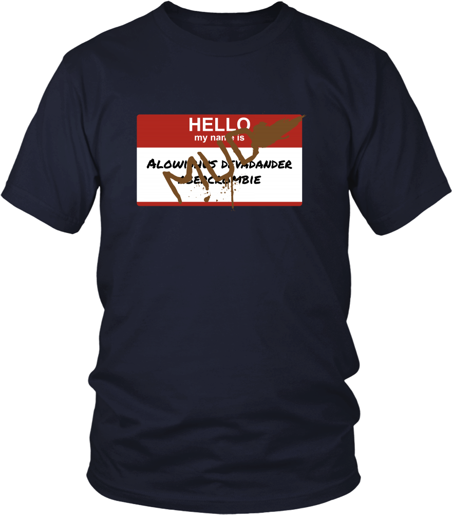 My Name Is Mud Nametag (1000x1000), Png Download